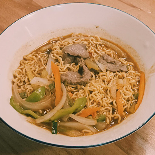 Ramen de ternera